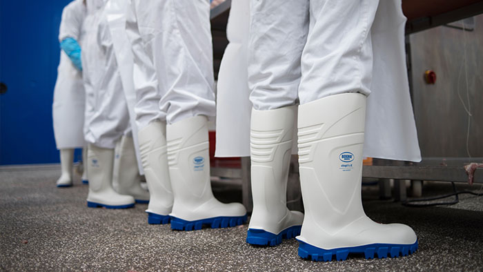 botas de trabajo industria alimentaria