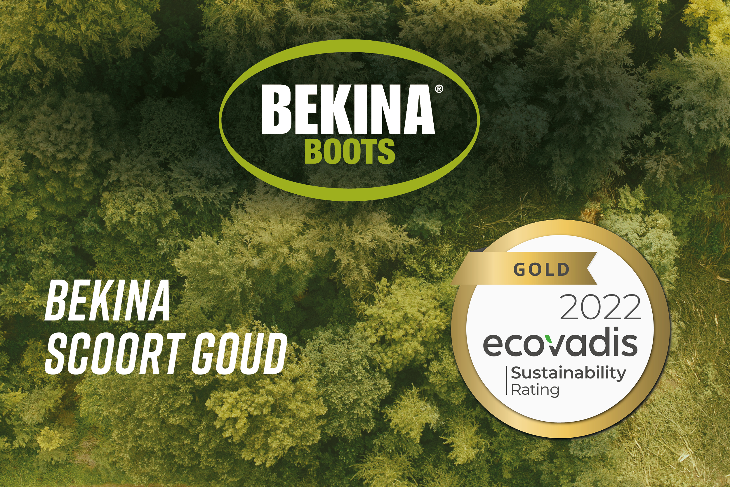 Bekina behaalt EcoVadis 2022 Gold
