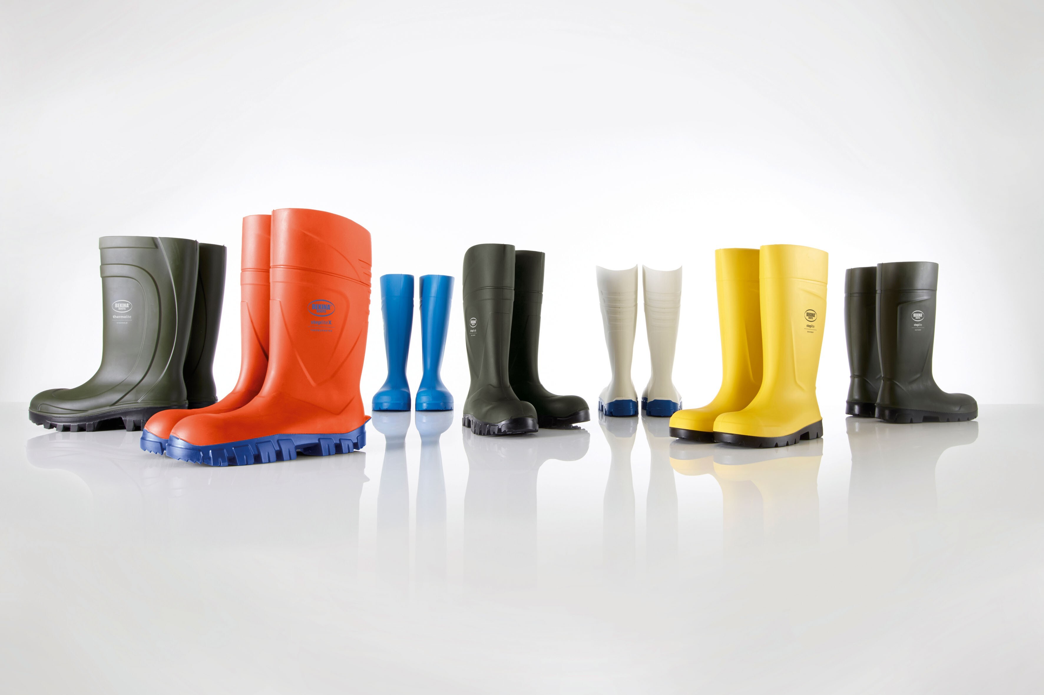 Different models of Bekina Boots