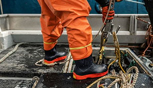 botas para la pesca profesional