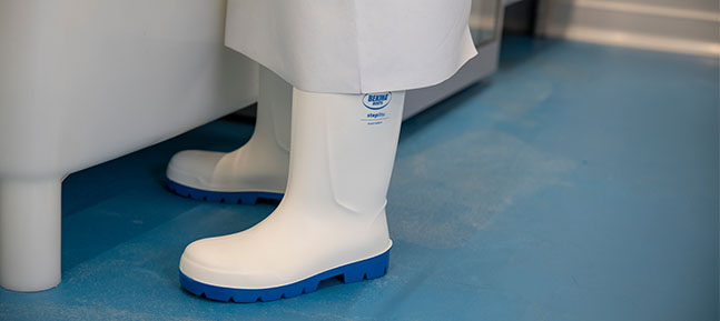 bottes caoutchouc industrie alimentaire test
