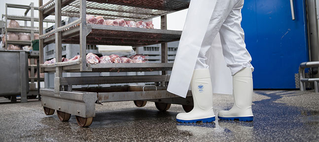 bottes de travail industrie alimentaire composants