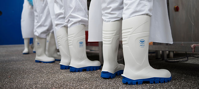 botas de trabajo industria alimentaria